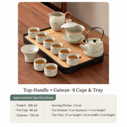 Mountain Landscape Ceramic Gongfu Tea Sets — image 29