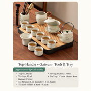 Mountain Landscape Ceramic Gongfu Tea Sets — image 31
