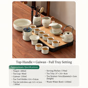 Mountain Landscape Ceramic Gongfu Tea Sets — image 34