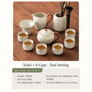Xishi + 6 Cups - Tool Setting