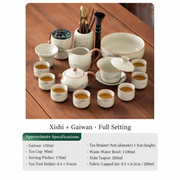 Xishi + Gaiwan - Full Setting