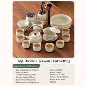 Top-Handle + Gaiwan - Full Setting