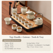 Top-Handle + Gaiwan - Tools & Tray