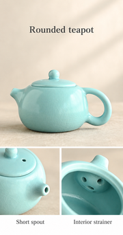 Rounded teapot details