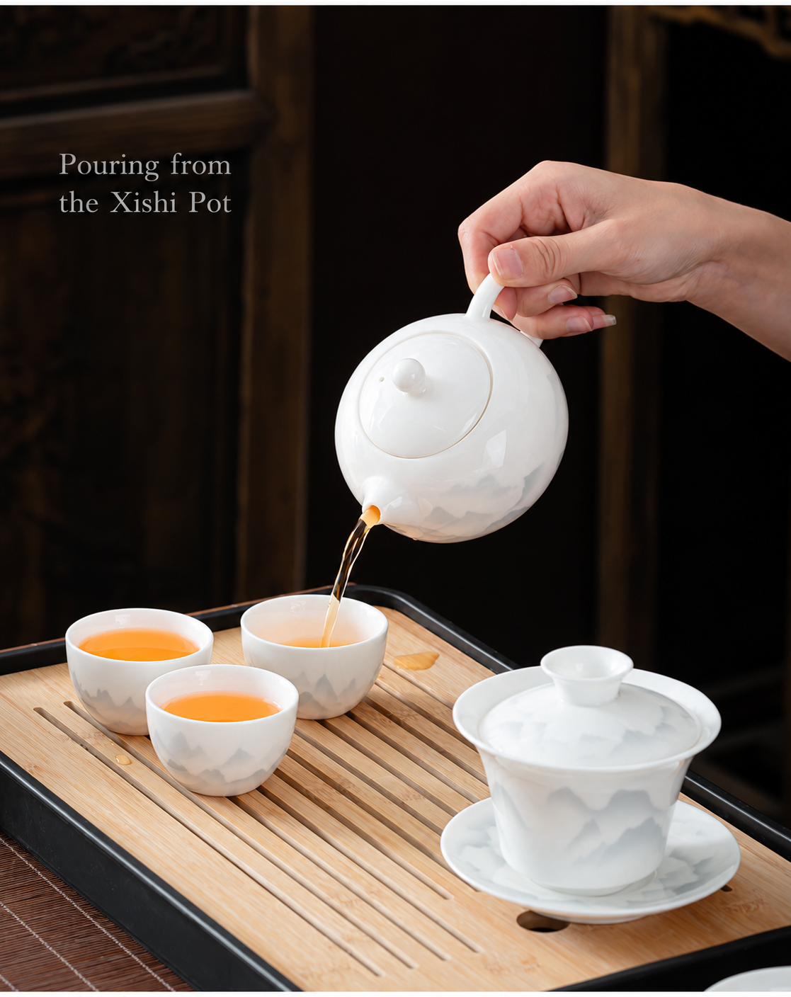 Pouring from the Xishi Pot