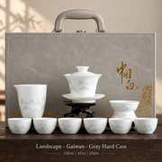 Landscape - Gaiwan - Gray Hard Case