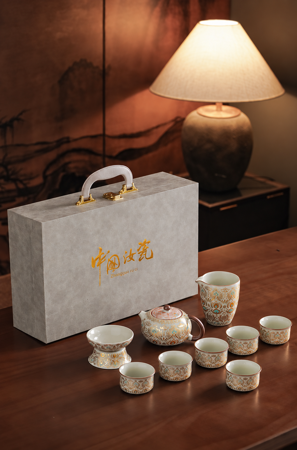 XiShi tea arrangement