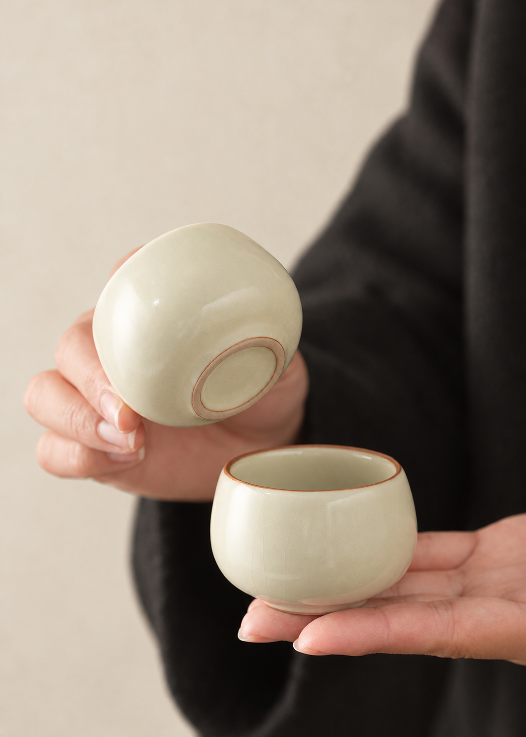 Rounded cups