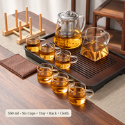 Clear Glass Infuser Tea Sets — image 15