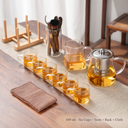 Clear Glass Infuser Tea Sets — image 18