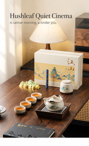 A quiet tea setting