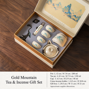 Ceramic Gongfu Tea Set with Landscape Gift Box — image 14
