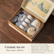 Ceramic Gongfu Tea Set with Landscape Gift Box — image 17