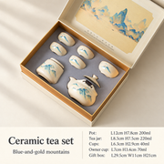 Ceramic Gongfu Tea Set with Landscape Gift Box — image 18