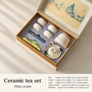 Plain cream — Mountain incense holder
