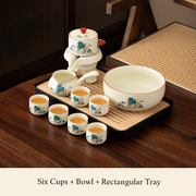 Landscape Ceramic Rotating Brewer Tea Sets — image 20