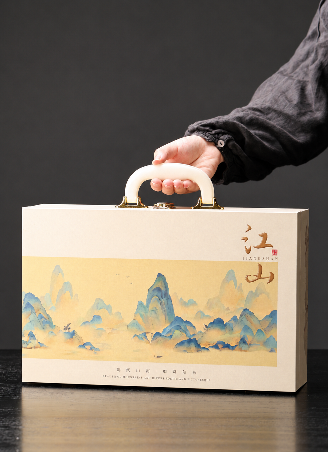 Handled gift case