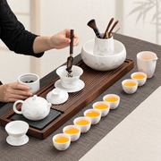 Ink-Landscape Porcelain Gongfu Tea Set — image 2