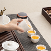 Ink-Landscape Porcelain Gongfu Tea Set — image 4