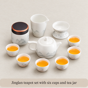Ink-Landscape Porcelain Gongfu Tea Set — image 17