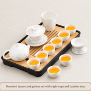 Ink-Landscape Porcelain Gongfu Tea Set — image 18