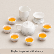 Jinglan teapot — 6 cups, pitcher and filter
