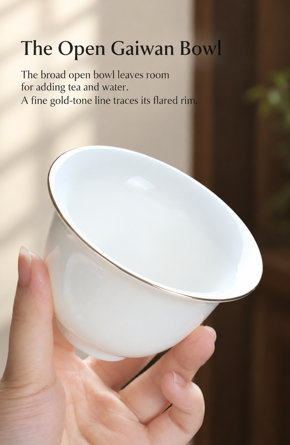 The Open Gaiwan Bowl