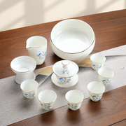 Bamboo Gaiwan - Six Cups, Pitcher, Filter and Bowl