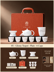 05 - Glossy Teapot - Plain - 6 Cups
