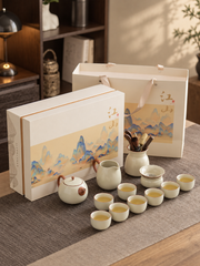 Cream Glaze Gongfu Tea Sets — image 3