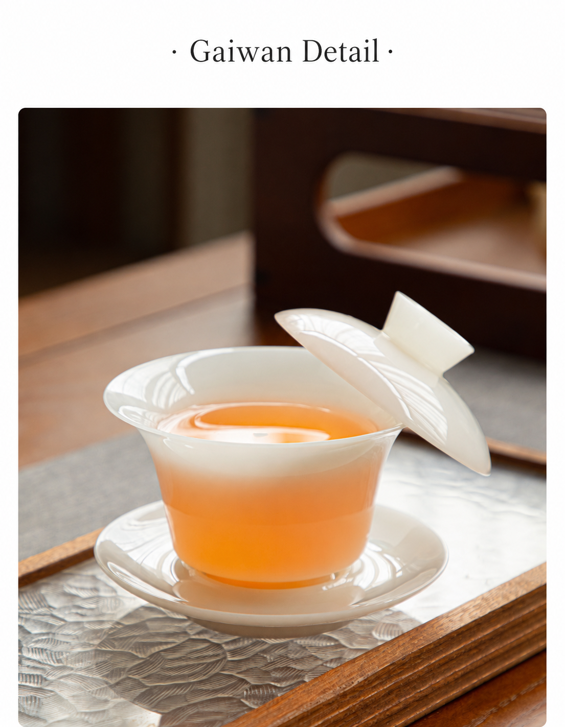 Flared gaiwan
