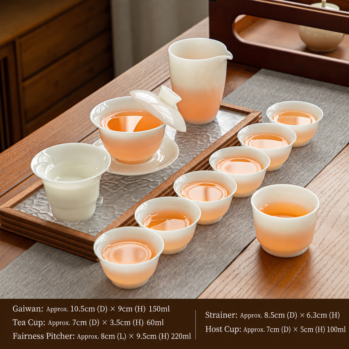 Jubao Cups + Yuanbao Gaiwan - Personal