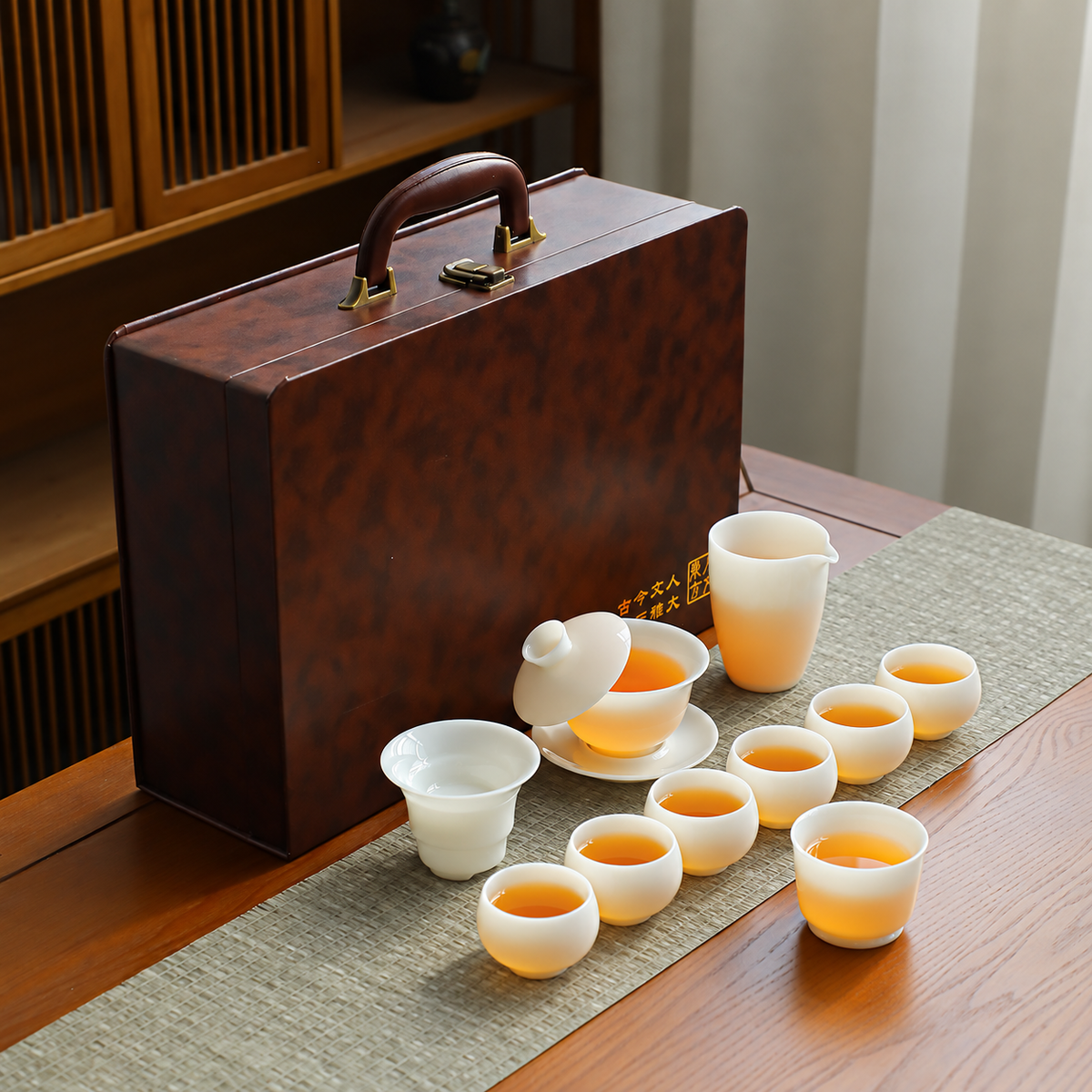 Luohan Cups + Yuanbao Gaiwan - Gift Case