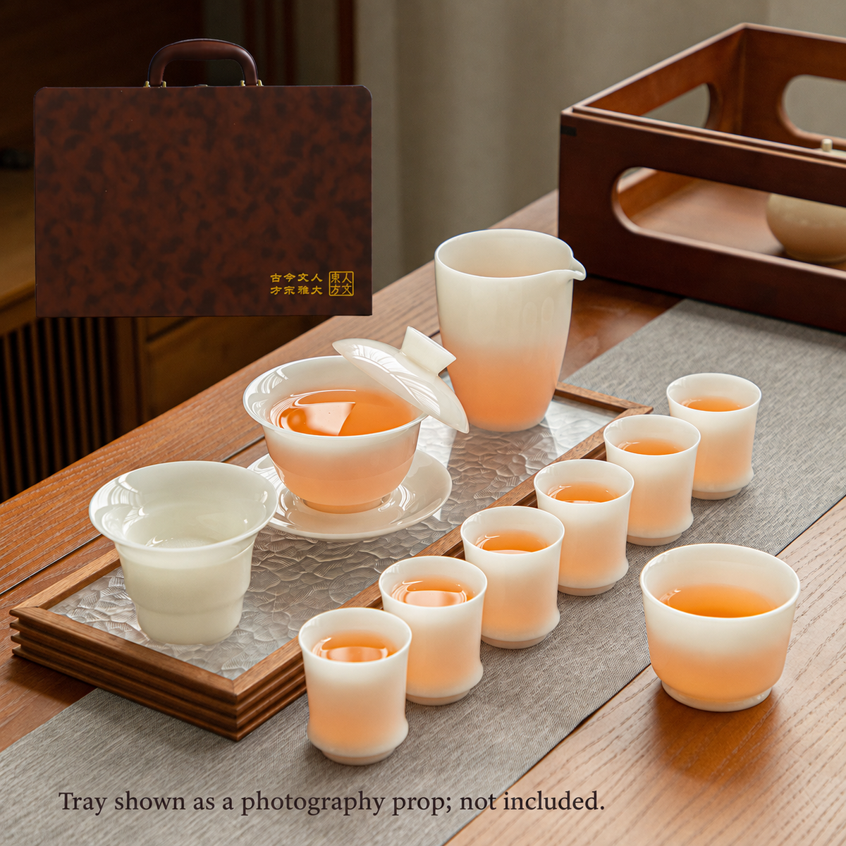 Mingyue Cups + Yuanbao Gaiwan - Gift Case