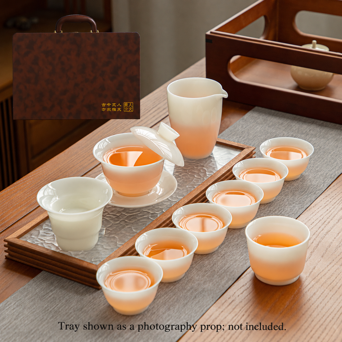 Jubao Cups + Yuanbao Gaiwan - Gift Case