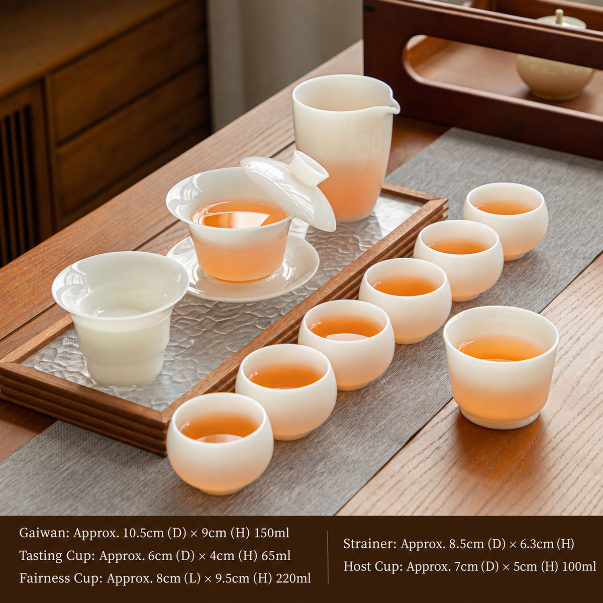 Luohan Cups + Mati Gaiwan - Personal