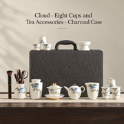 Cloud - Eight Cups and Tea Accessories - Charcoal Case