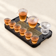 Textured Glass Tea Sets — image 2