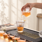 Textured Glass Tea Sets — image 3