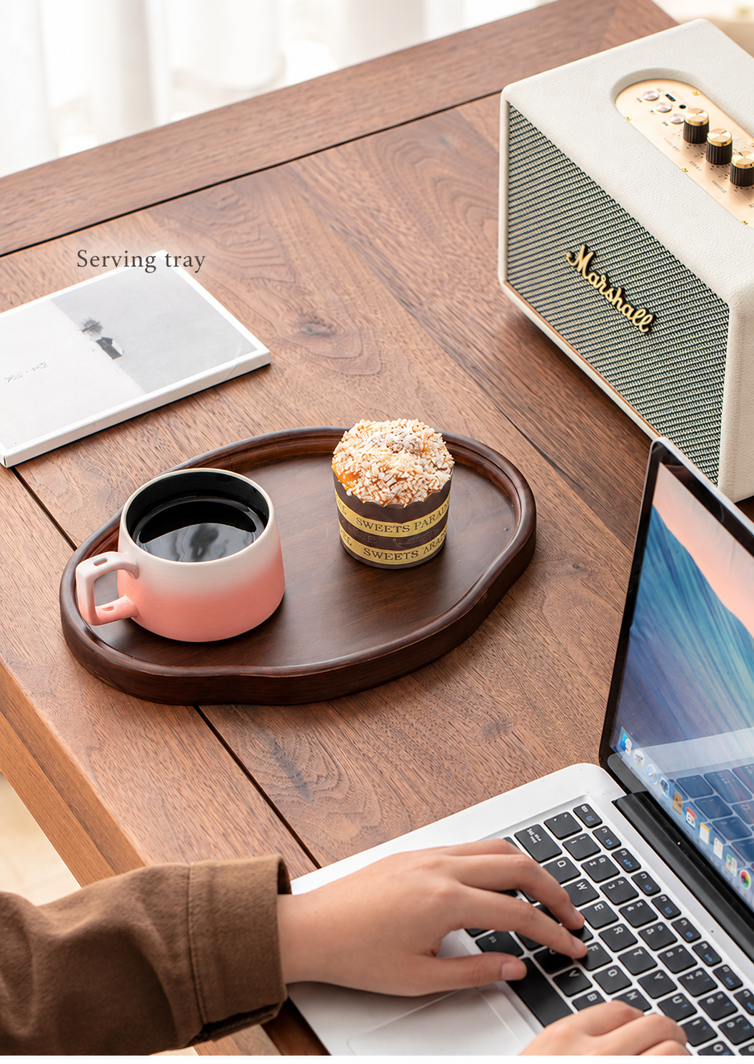 A quieter desk corner