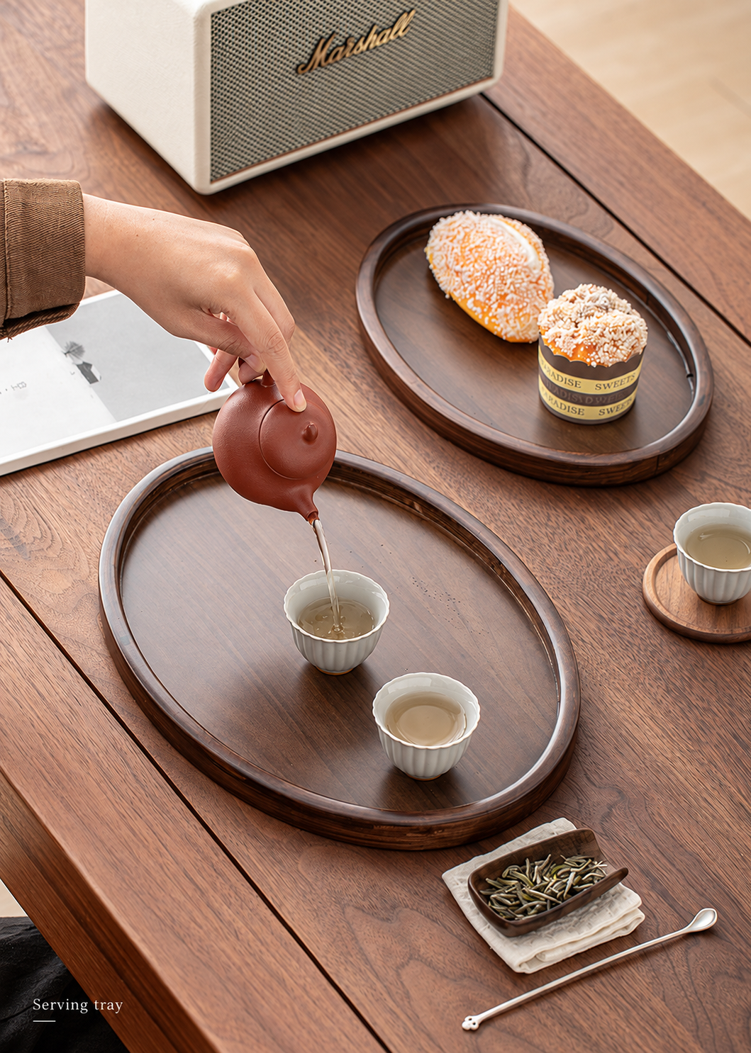 A place for your tea vessels