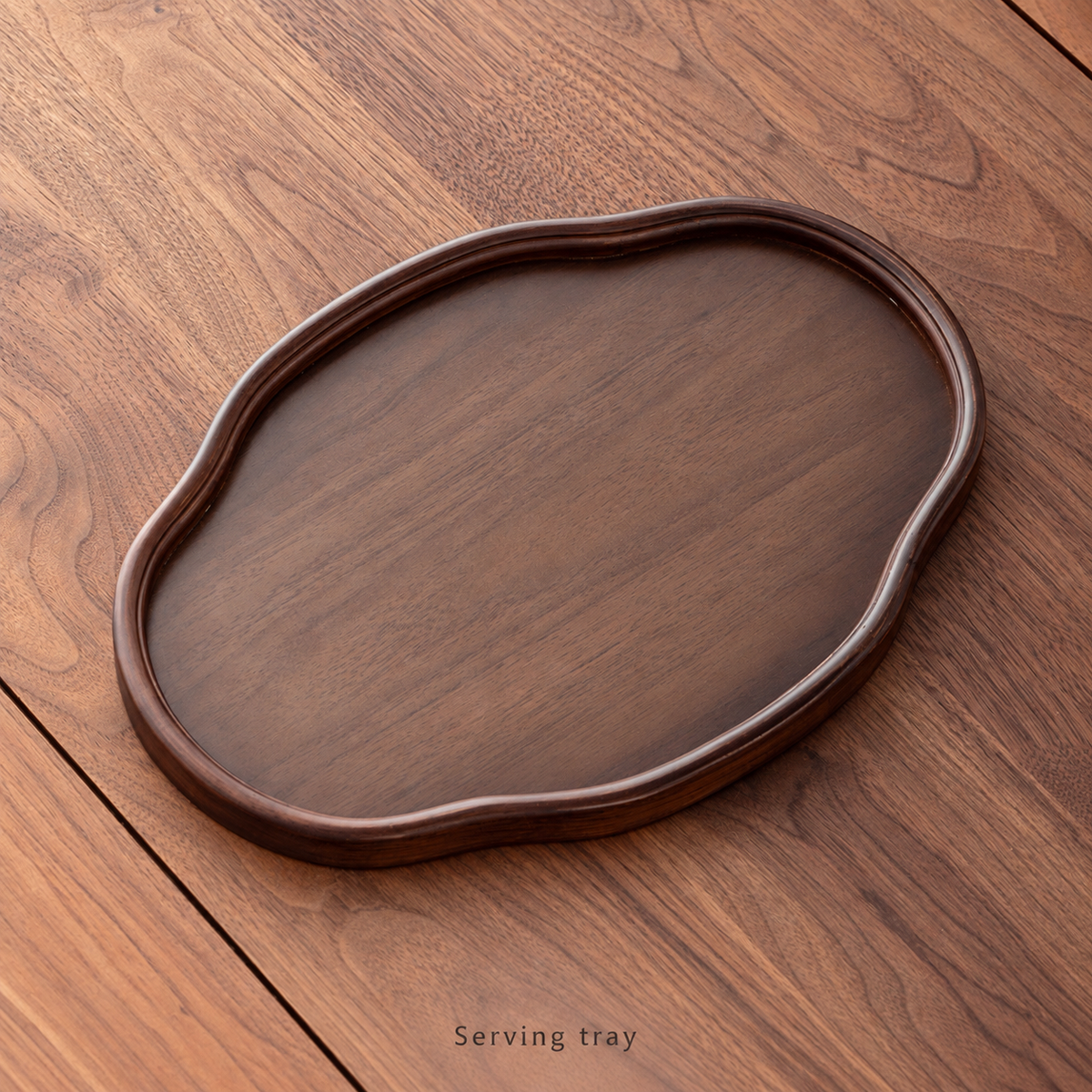 Walnut-Tone Serving Trays — image 7