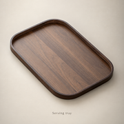 Walnut-Tone Serving Trays — image 12