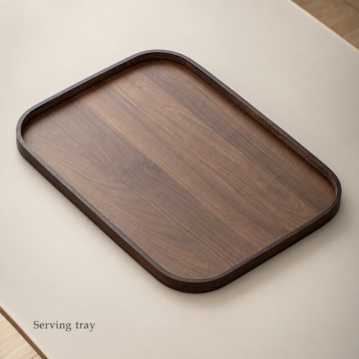 Walnut-Tone Serving Trays — image 13