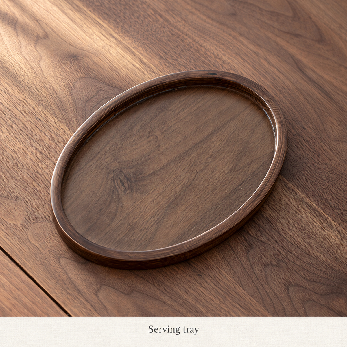 Walnut-Tone Serving Trays — image 17