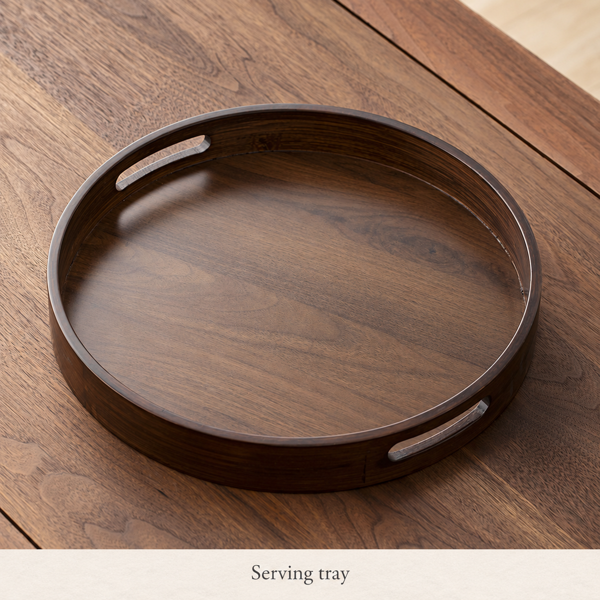 Walnut-Tone Serving Trays — image 23