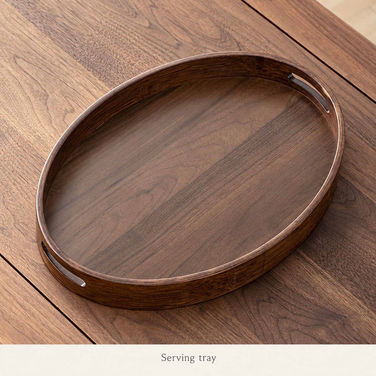 Walnut-Tone Serving Trays — image 27