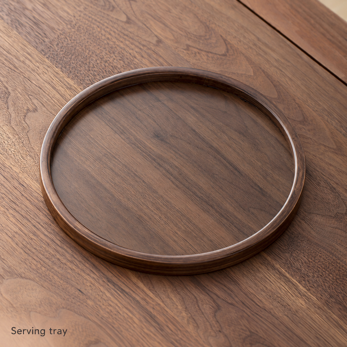 Round shallow tray — Medium
