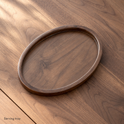 Oval shallow tray — Small