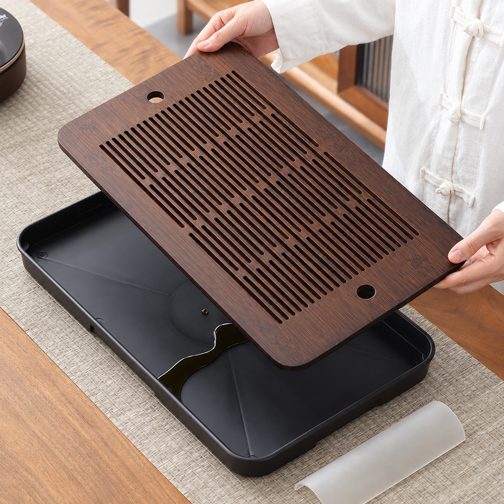 Slotted Tea Trays with Removable Tops — image 2